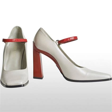 prada shoes red and white|prada shoes with red soles.